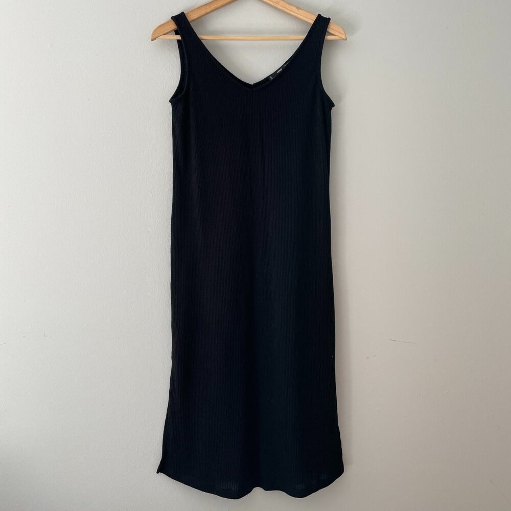 Women's Simple Casual Black Knit Dress Size US XXS - Brand MNG